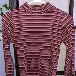 HOLLISTER LONGSLEEVE MOCK NECK